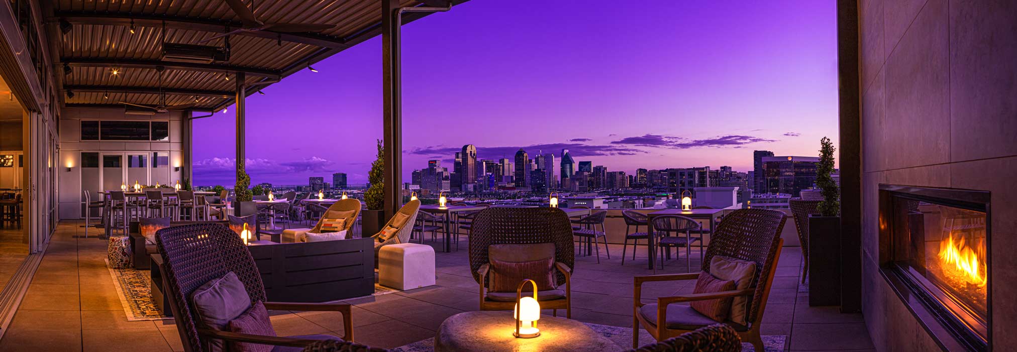 Dallas Uptown Rooftop Dining