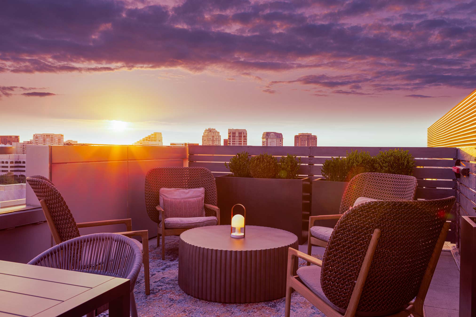 Trendy Rooftop Lounge Uptown Dallas